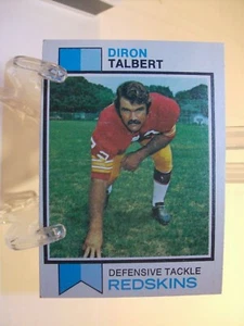 1973 Topps Football Card  #19 Diron Talbert RC  (86994) - Picture 1 of 2