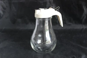 Vintage Gemco Dripless Server Syrup Dispenser with White Lid - Picture 1 of 5