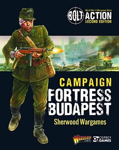 🌳28mm Warlord Games Fortress Budapest Campaign Book, Bolt Action WWII BNIB