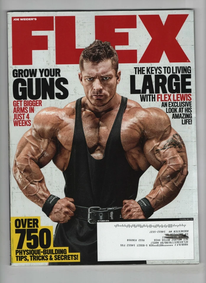 Flex Mag Flex Lewis Victor Martinez October 2016 052020nonrh - Image 1 of 1