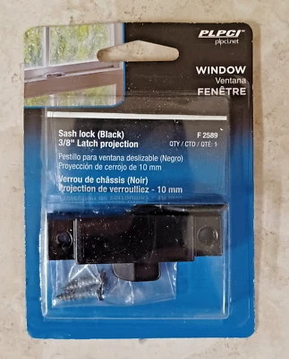 Primeline Tools F 2589 trava de faixa de janela 3/8 trava projeção 2-15/16" W - Novo. - Imagem 1 de 3