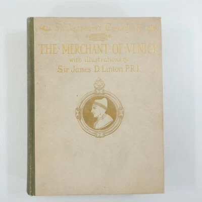 Shakespeare's Comedy of THE MERCHANT OF VENICE HB Book Hodder & Stoughton - Image 1 of 4