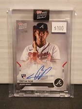 Christian Pache RC Auto 2021 Topps NOW Road to Opening Day #OD-240A 53/99