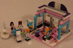 LEGO Friends 3187 Butterfly Beauty Shop w/ Manual & Figures with Friends case