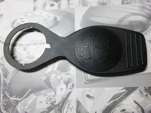 Original VW Audi Wischwasser Deckel schwarz mit Lamborghini-Logo Tuning TT R8 - Bild 1 von 2