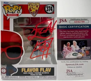 Flavor Flav Signed Funko POP! Vinyl #374 B Autograph Public Enemy JSA COA - Picture 1 of 6