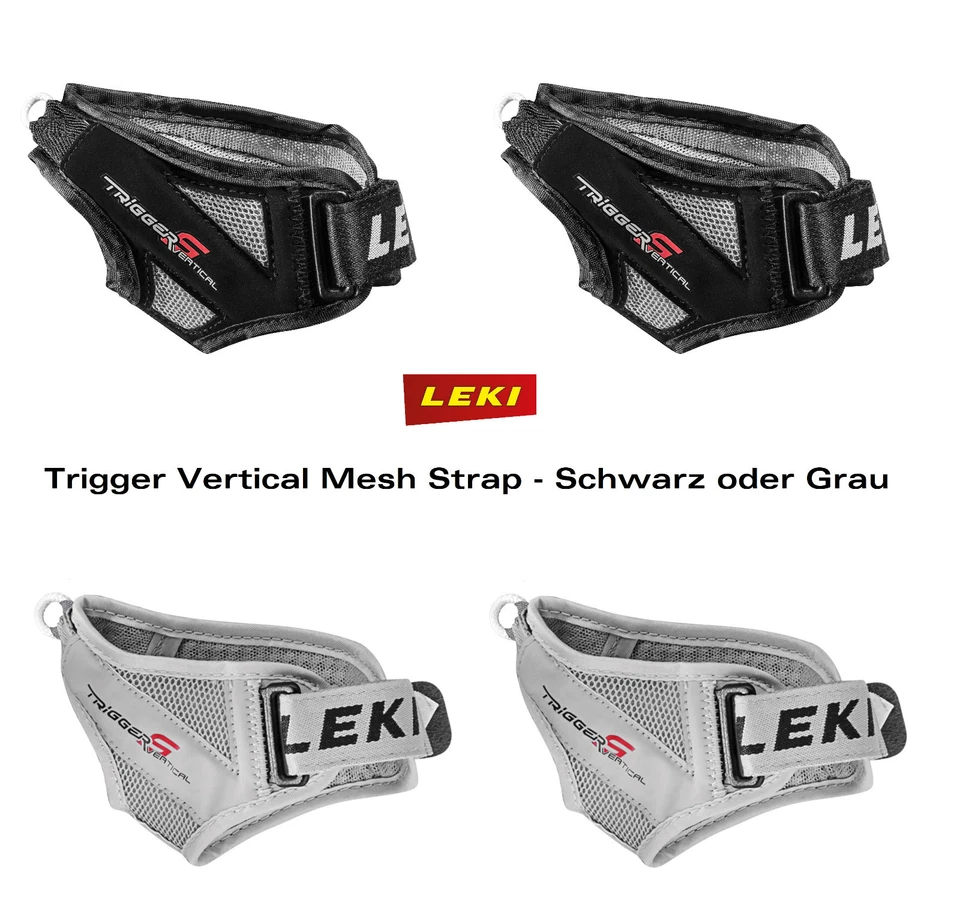 LEKI Trigger Vertical Mesh Sangle - Dragonnes Tours & Bâtons de Randonnée S - Photo 1/1