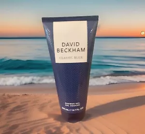 David Beckham Classic Blue Men’s Fragrance Shower Gel 6.7 Oz - Picture 1 of 2