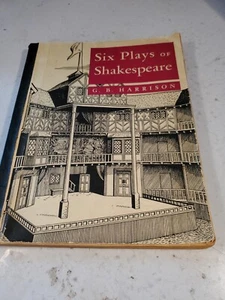 VINTAGE Six Plays of Shakespeare by G.B. Harrison, Harcourt, Brace (1949) - Picture 1 of 3