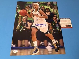 Foto Skylar Diggins Fighting Irish Firmada Automática 11x14 PSA/ADN Certificado de Autenticidad - Imagen 1 de 2