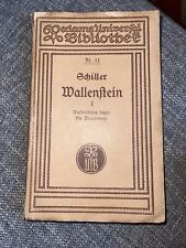 Reclams Universal bibliothek 41 Schiller Wallenstein’s Camp The Piccolomini
