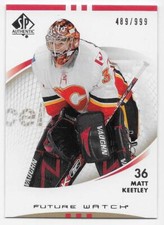 07/08 SP AUTHENTIC FUTURE WATCH RC Hockey /999 (#161-190) U-Pick From List