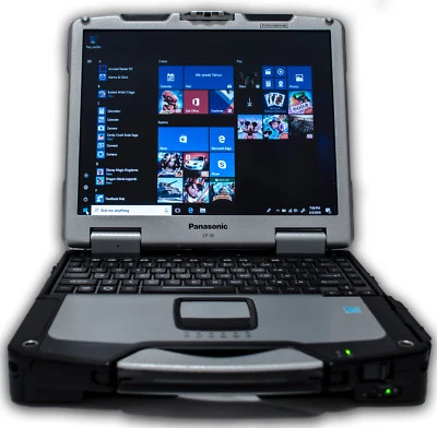 Panasonic Toughbook CF-30 1.6GHz 4GB HDD or SSD Rugged Laptop TOUCH WIN10  - Image 1 of 4