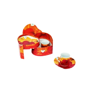 NUOVO Set 2 Tazzine Caffè CUORE - Bild 1 von 1