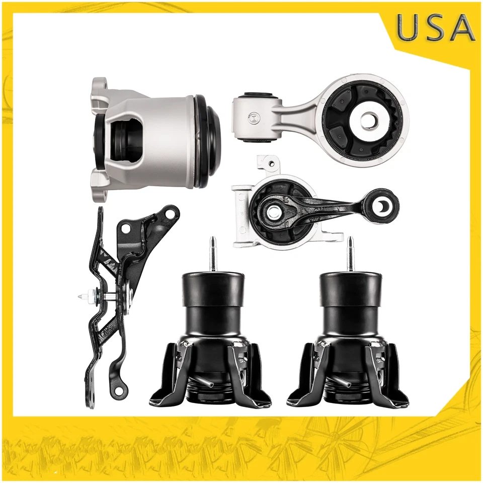 6x Soportes de motor delanteros para Nissan Máxima 2009-2014 2007-2012 Nissan Altima 3,5 L Foto 1 de 4