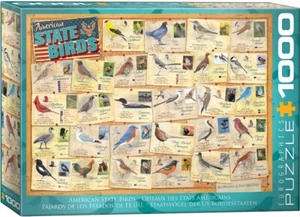 American State Birds 1000 Piece Jigsaw Puzzle Eurographics New - Picture 1 of 3