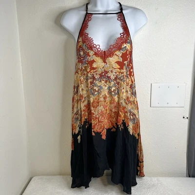 Vestido sin Mangas Free People Intimately Floral Estampado Neblina Talla Pequeña Foto 1 de 4
