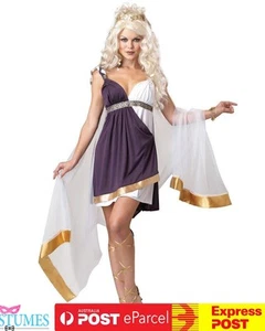 Venus Goddess Of Love Aphrodite Greek Roman Deluxe Toga Fancy Dress Costume - Picture 1 of 2