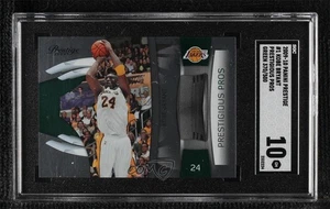 Panini Prestige Prestigious Pros 2009 verde/500 Kobe Bryant #1 SGC 10 GEM HOF - Imagen 1 de 3