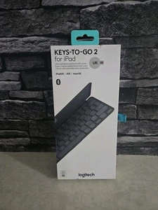 Logitech Keys-To-Go 2 for iPad Ultra portable keyboard with Cover Sealed - Zdjęcie 1 z 3