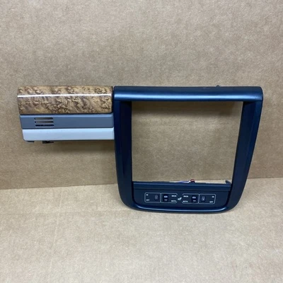 1998-2002 Lincoln Continental Center Radio Trim Panel Bezel Assembly OEM — 第 1/4 张图片