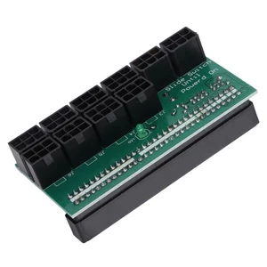Server Power Conversion Board 10x 6Pin Graphics Card 12V Power Supply Adapte NEW - Afbeelding 1 van 12