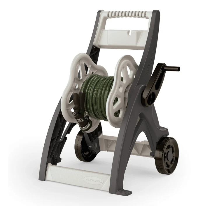 Carretel de mangueira de 175 pés de capacidade carrinho móvel, durável, mobilidade - Imagem 1 de 4