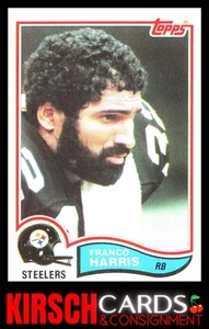 Franco Harris 1982 Topps #211 Pittsburgh Steelers - Imagen 1 de 2
