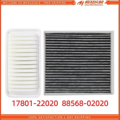 Engine and Cabin Air Filter Kit for Toyota Corolla 2002-2008 Matrix 03-08 1.8L - Image 1 of 3