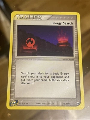 ENERGY SEARCH - 90/109 - Ruby & Sapphire - Common - Pokemon Card - Image 1 of 2