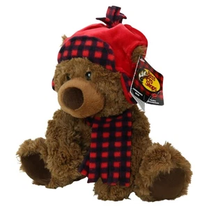 Aurora Holzfällerbär Bass Pro Shops exklusiver Büffel kariert Plüschtier Stofftier - Bild 1 von 16