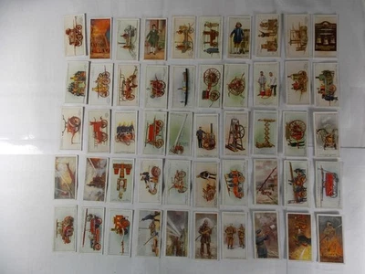 Juego completo de 50 tarjetas de cigarrillos para jugadores aparatos contra incendios 1930 Foto 1 de 4