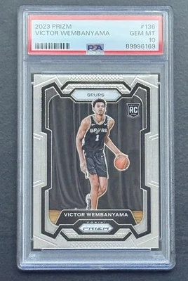 **CHASE** – Victor Wembanyama Prizm PSA 10 RC -  Autos & Star Rookies 1:50 - Image 1 of 2