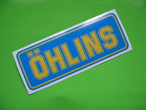 Adesivo/decalcomania sospensione OHLINS x 2 - Foto 1 di 1