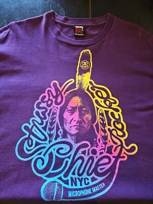 Stussy  Chief Rocker NYC Microphone Master Extremely Rare Vintage XXL - Image 1 of 4