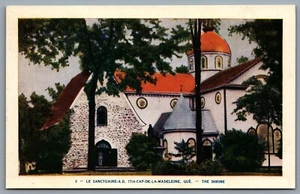 Postcard Cap-de-la-Madeleine Quebec c1930s Le Sanctuaire The Shrine - Picture 1 of 2