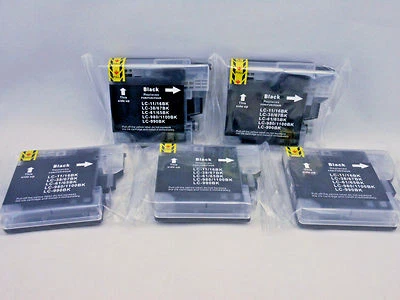 LC61 Black Ink Cartridge for Brother MFC6890CW MFC6490CW MFC5890CN 5490CN 990CW - Image 1 of 2
