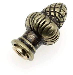 1 pieza Lámpara Sólida Acabado Latón Lámpara Acabado Tapa Perilla Lámpara Decoración para Bronce - Imagen 1 de 4