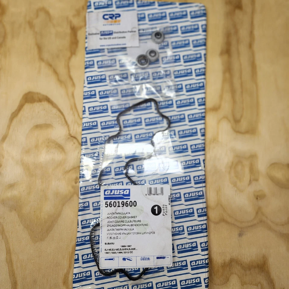 Juego de juntas de cubierta de válvula de motor Ajusa 56019600 para 89-97 Subaru Legacy 2.2L-H4 Foto 1 de 1