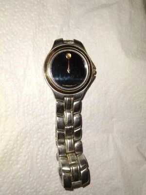 Reloj Hombre Movado 98a288889809888 Cara Negra Necesita Batería Foto 1 de 4