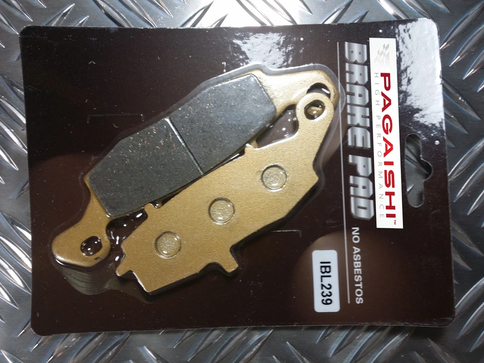 PASTILLAS DE FRENO DELANTERAS IZQUIERDAS SEMIMETÁLICAS PARA KAWASAKI ER-6n (ER 650) 06-11 Foto 1 de 1