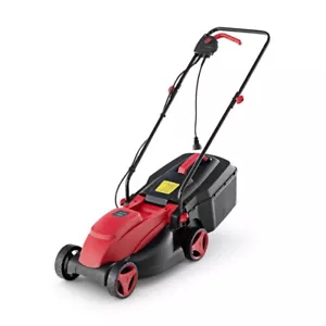 10 AMP 13" Electric Corded Lawn Mower 3 Adjustable Height & Grass Collection Box - Picture 1 of 10