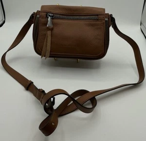 A Nice Rare Vintage Aimee Kestenberg Brown Leather Crossbody Handbag - Picture 1 of 6