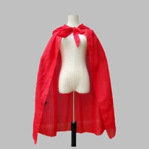 Kids Boy Girl Cape Cloak Poncho Costume Halloween Fancy Dress Prop Cosplay - Picture 1 of 15
