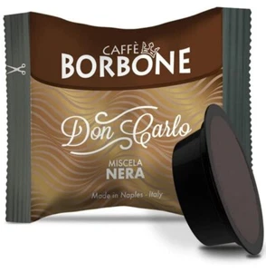 300 Kaffeekapseln Bourbon Don Carlo schwarz kompatibel mit A Modo Mio System - Bild 1 von 24