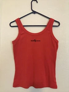 POLO / RALPH LAUREN Girls Red 2XL Muscle Shirt - Picture 1 of 3