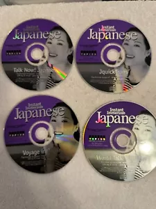 Instant Immersion Japanese Language - (PC 2000) - FOUR CD'S ONLY!!! - Picture 1 of 1