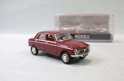 Norev - PEUGEOT 204 1966 bordeaux rouge réf. 472417 Neuf NBO HO 1/87 - Photo 1/2