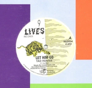 " LASS IHN GEHEN." tad hunter. 9 LIVES RECORDS 12in 1995. - Bild 1 von 3