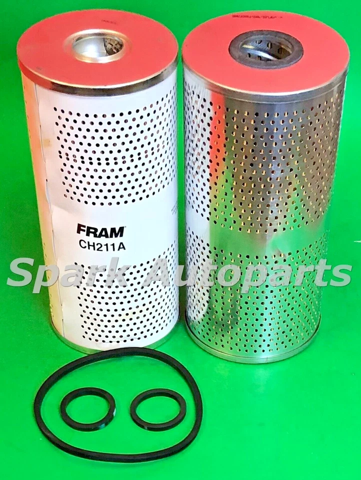 New Lot of 2 Engine Oil Filter HASTINGS LF428 FRAM CH211A For 2574, 2674, K100E Foto 1 de 3